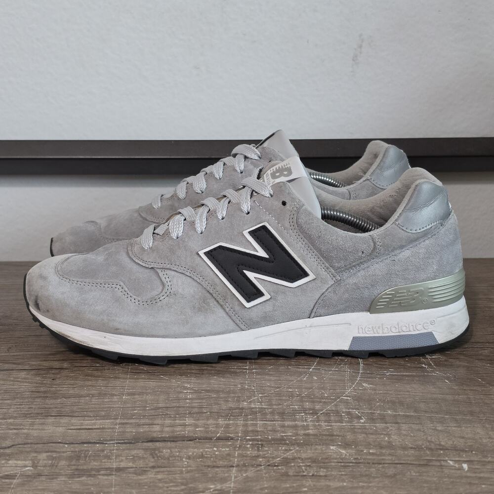New Balance 1400 x J.Crew Made in USA Men's Shoes Size 12 Raw Steel Suede